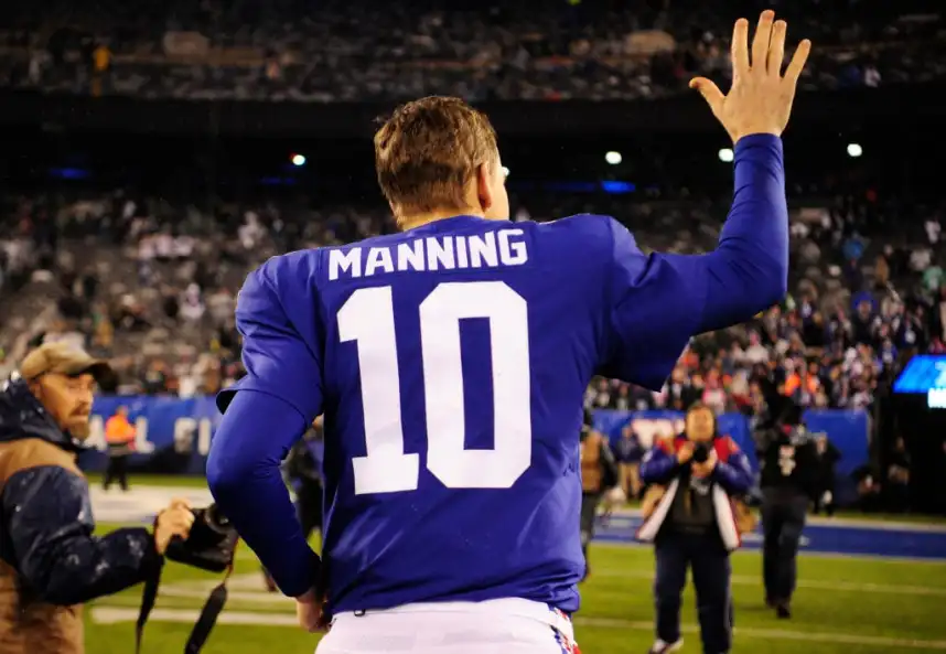 Great News Eli Manning, iconic figure of the Giants, could be