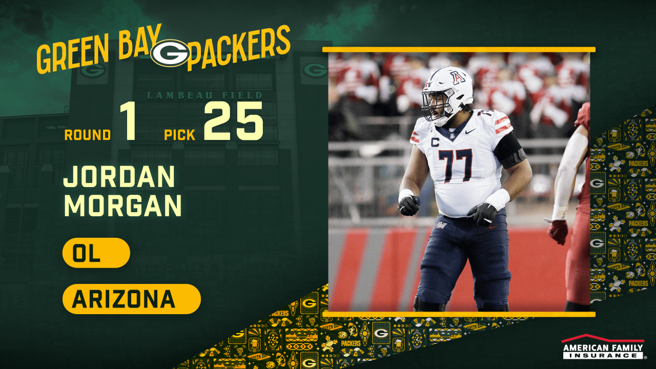 2024 Draft: The Packers choose Arizona offensive lineman Jordan Morgan ...